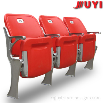 BLM-4671 HDPE(High Density Polyethylene),Plastic Material chair and Theater Furniture Type folding stadium seat